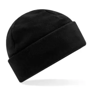 recycled fleece cuffed beanie
