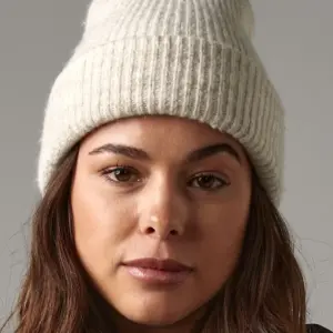 cosy ribbed beanie