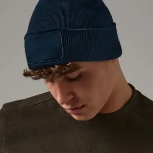 recycled original patch beanie