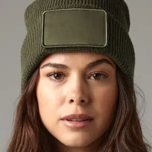 removable patch thinsulate beanie