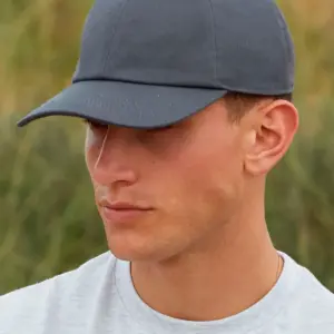 organic cotton 6 panel cap