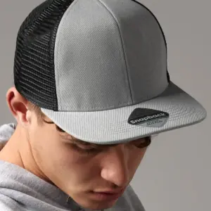 original flat peak 6 pan. trucker