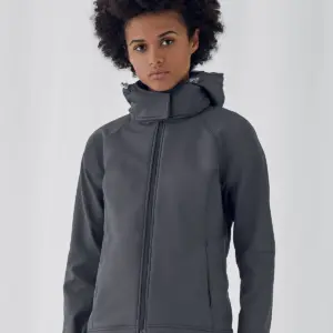 hooded softshell /women