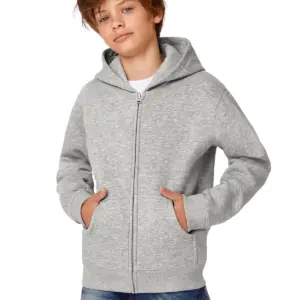 hooded full zip /kids