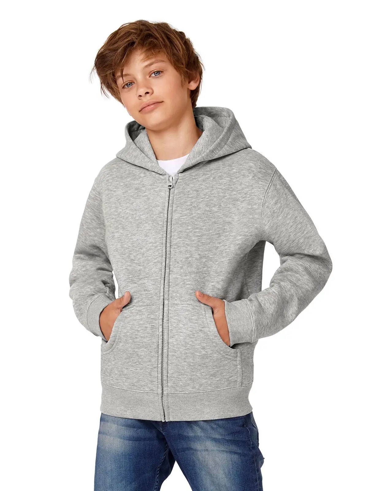 hooded full zip /kids hooded full zip /kids