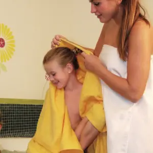 kids hooded towel