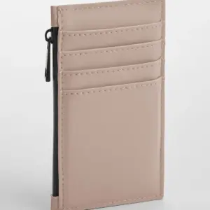 matte pu card holder
