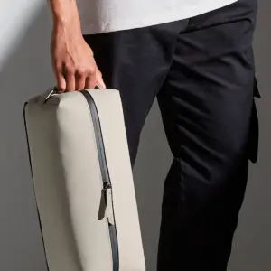 matte pu shoe/accessory bag