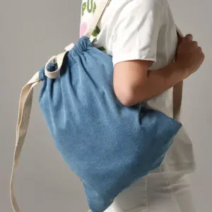denim gymsac