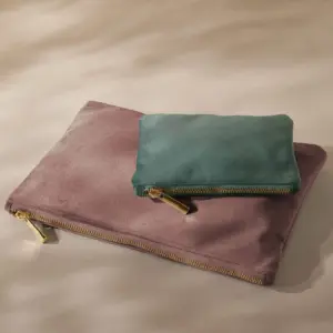 velvet accessory pouch