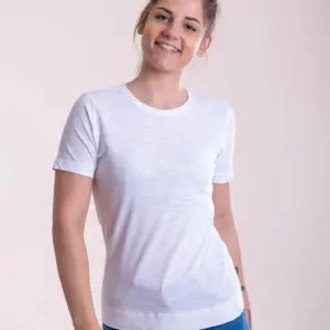 t shirt donna slub