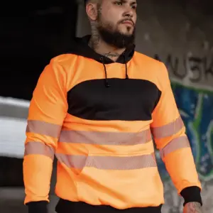 hi viz hoody