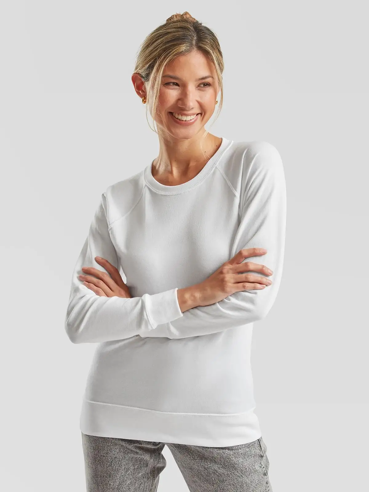 ladies lightweight raglan sweat ladies lightweight raglan sweat