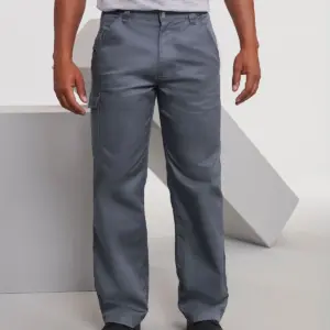 adults’ polycotton twill trousers