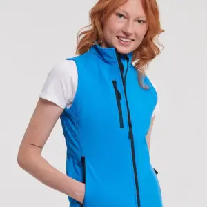 ladies’ softshell gilet