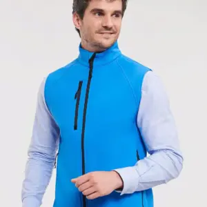 men’s softshell gilet