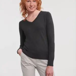maglione donna scollo a v