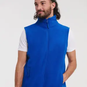 men’s outdoor fleece gilet