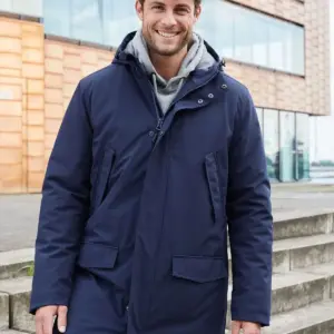 menâs business parka
