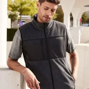 men’s fleece vest