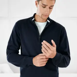 men’s half zip troyer