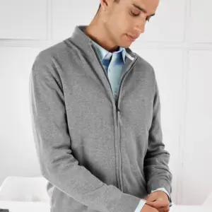 men’s zip cardigan