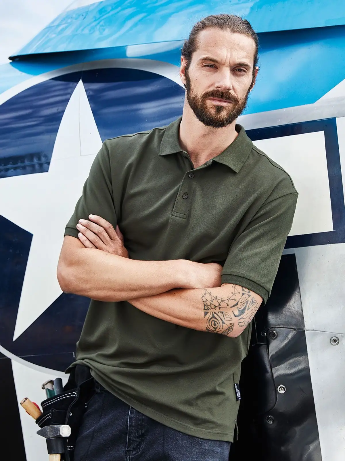 men’s bio stretch polo work – solid men’s bio stretch polo work – solid
