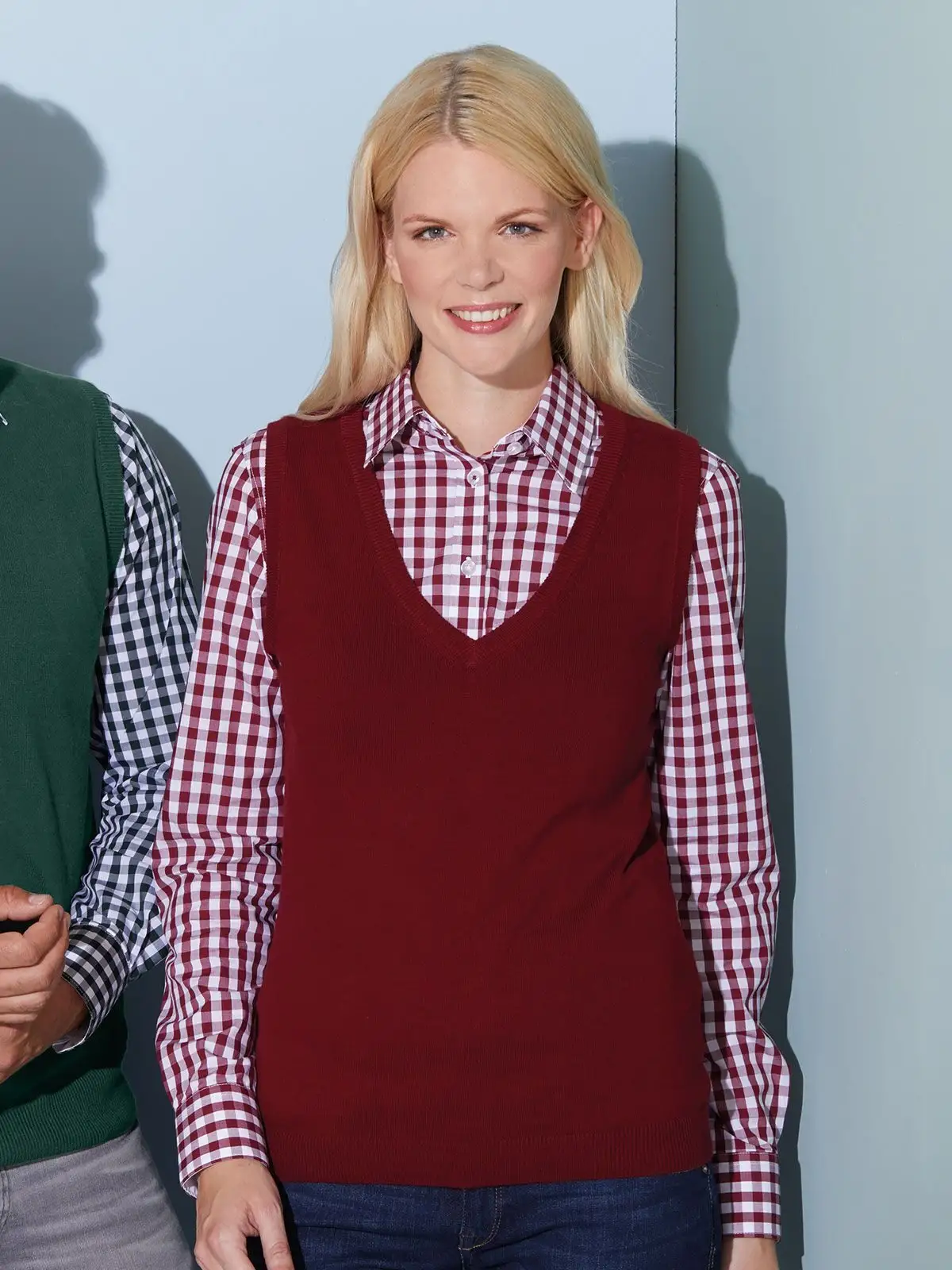 ladies’ v neck pullover ladies’ v neck pullover
