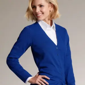 ladies’ v neck cardigan
