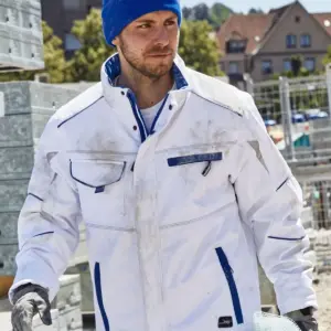 workwear softshell padded jacket – color