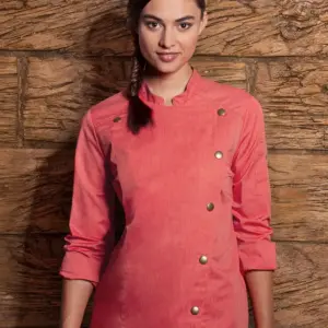 ladies’ chef jacket jeans style
