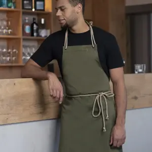 bib apron with cords 70 x 85 cm