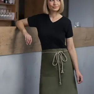 waist apron with cords 90 x 55 cm
