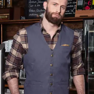 men’s waistcoat jeans style