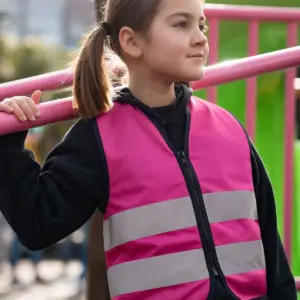 korntex safety vest for kids with zipper aalborg