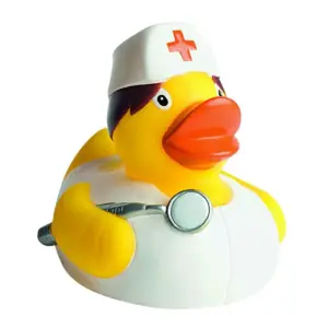 squeaky duck, nurse