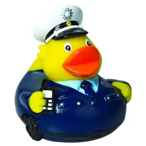 squeaky duck, policeman
