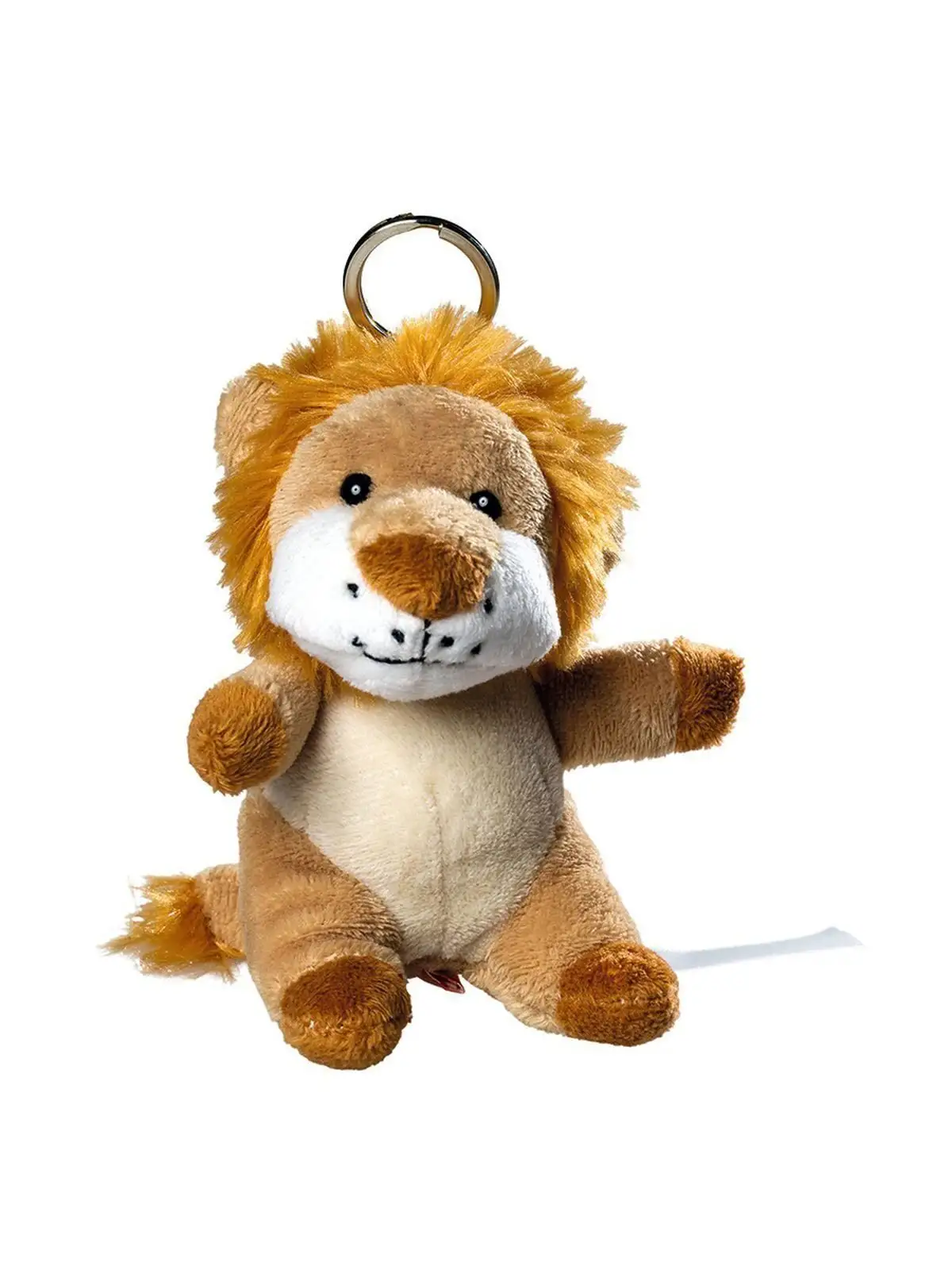 plush lion with keychain plush lion with keychain