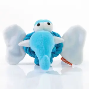 dog toy knotted animal elephant