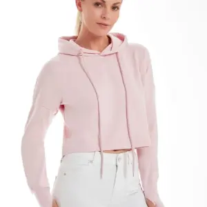 cropped hoodie
