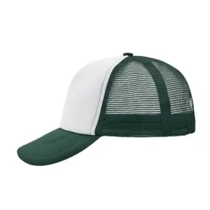 5 panel polyester mesh cap