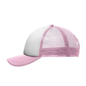 5 panel polyester mesh cap for kids
