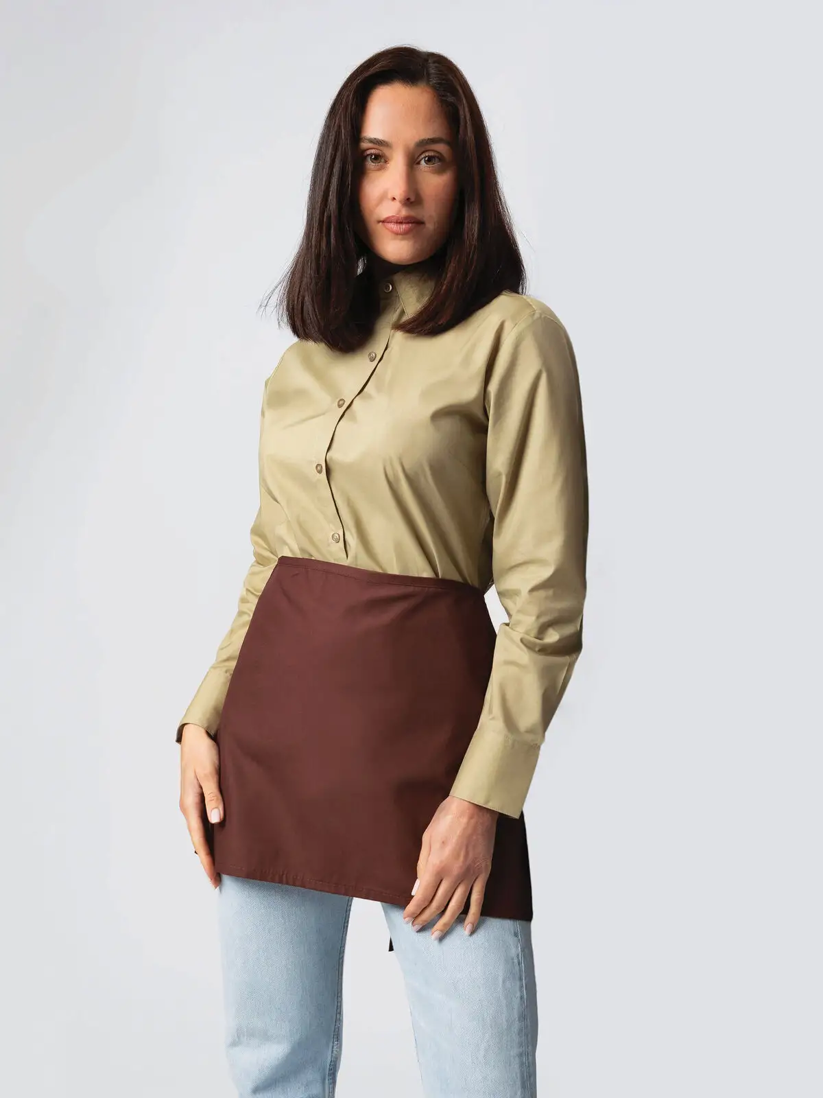 basic half apron basic half apron