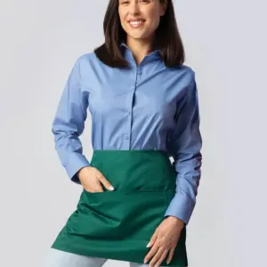 basic half apron with pocket