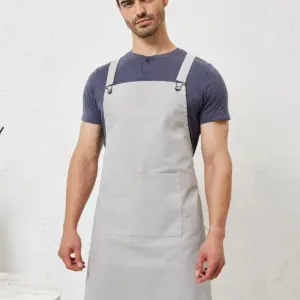cross back barista bib apron