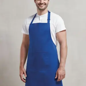 colours bib apron with pocket