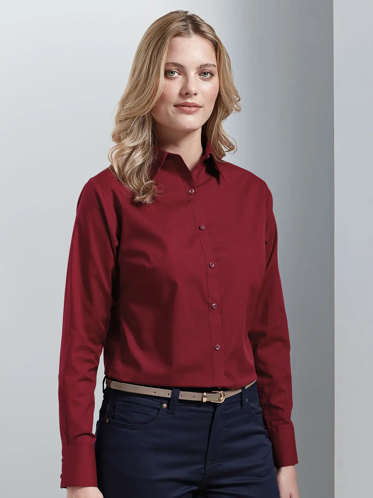 poplin long sleeve blouse poplin long sleeve blouse