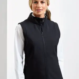 women’s windchecker printable & recycled softshell gilet