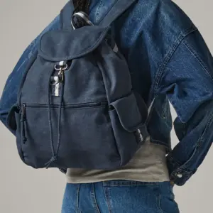 vintage canvas backpack
