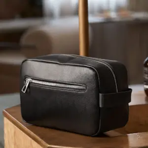 tailored luxe wash bag